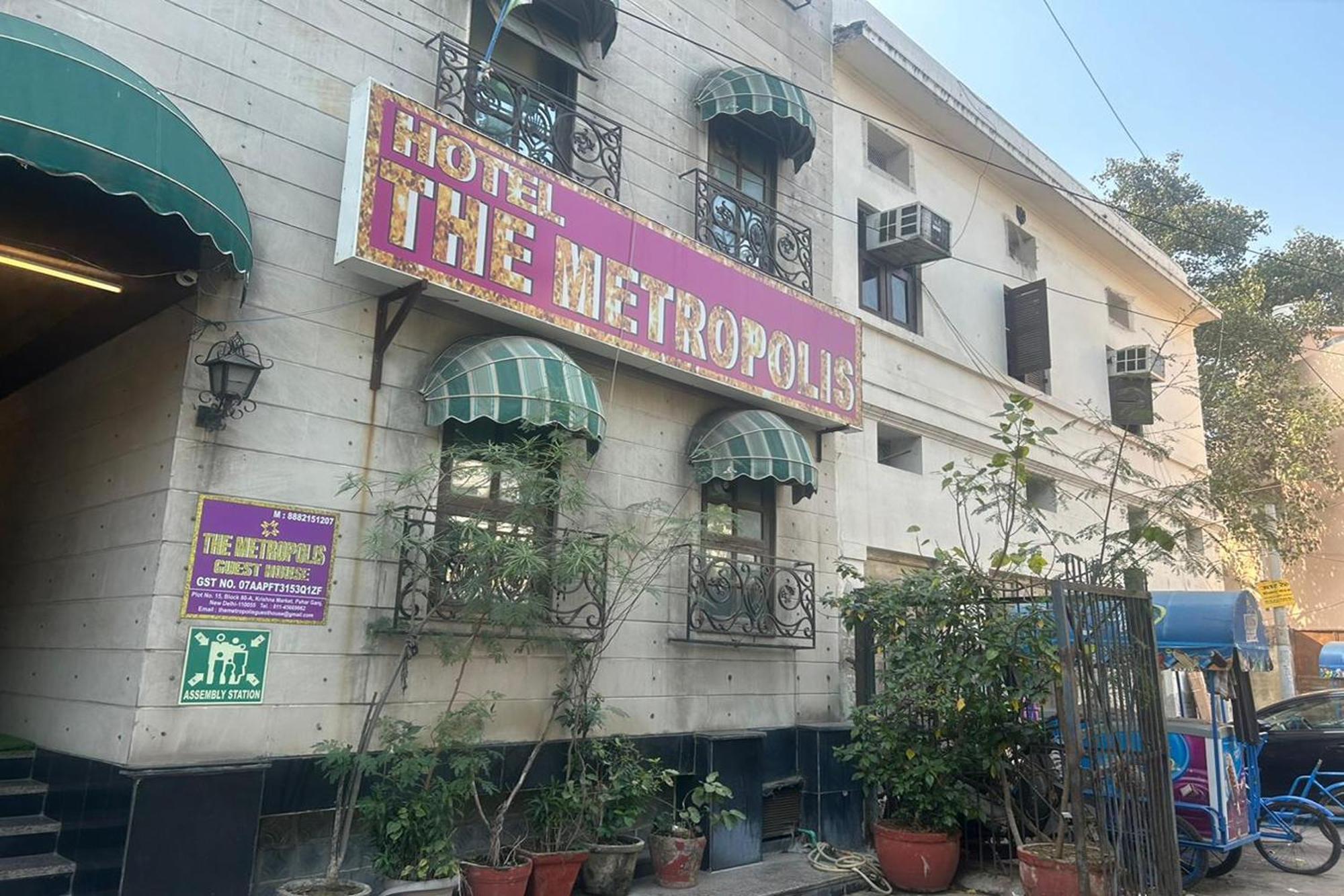 The Metropolis Guest House Near Rk Ashram Metro Station 뉴델리 외부 사진