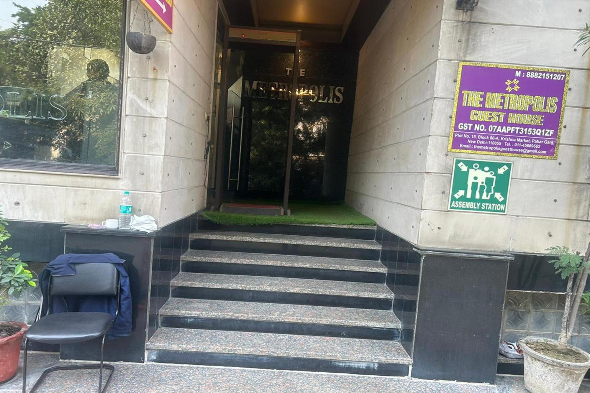 The Metropolis Guest House Near Rk Ashram Metro Station 뉴델리 외부 사진